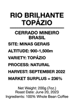 Load image into Gallery viewer, Rio Brilhante Topázio | Brasil
